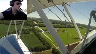 Boeing Stearman PT-17 - Benton Field - Wichita KS - Cockpit Cam - Full HD (1080p)