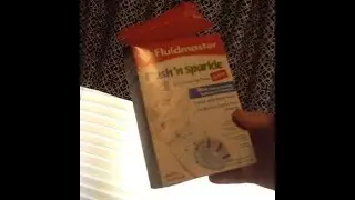 Installation of Flush 'n Sparkle Toilet Bowl Cleaner