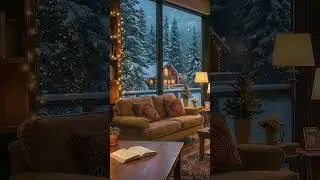 Warm Christmas Night Jazz 🎄❄️ | Relaxing, Reading, Studying, Sleep, Caf&eacute; Background