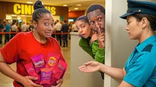 We Tried Sneaking Food Into the Movies + Watching a Scary Movie (YOU WON'T BELIEVE WHAT HAPPENED)