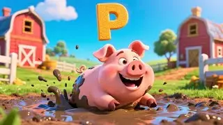 The Friendly Farm ABC Song for Kids | ABC Song for Kids, Farm Animals Nursery Rhymes, Baby Songs