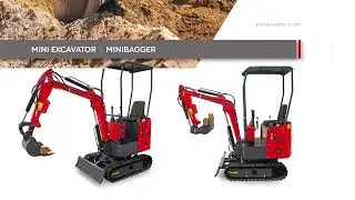 MINI EXCAVATOR -  MINIBAGGER Panex AGM