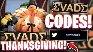 🦃THANKSGIVING 2025! ALL ACTIVE THANKSGIVING UPDATE CODES FOR EVADE | ROBLOX EVADE CODES