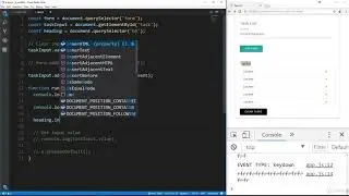 31. Keyboard & Input Events