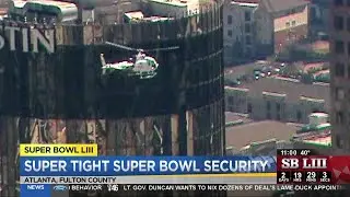 Super-tight Super Bowl Security