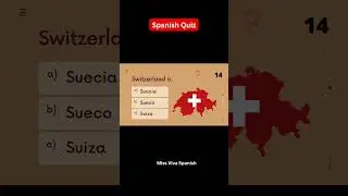 Countries in Spanish Quiz English into Spanish Translation
