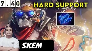 Skem Clockwerck Hard Support - Dota 2 Patch 7.40 Pro Player Full Gameplay