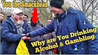 Why you Drink Alcohol? Hamza & Visitor - Speakers corner