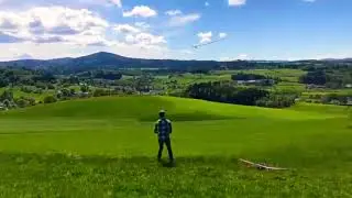 F3J Optimus hard  hand launch training (RC Glider)