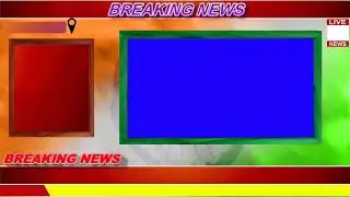 News Frame 42 | non copyright news studio frame | free download news studio frame || news green scre