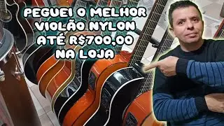 PEGUEI O MELHOR VIOL&Atilde;O NYLON AT&Eacute; R$700,00 NA LOJA! Avaliei o Giannini GN15