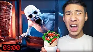ТҮНГІ 3:00-те ҚҰБЫЖЫҚТАРҒА ШАУРМА САТЫП ҚОЙДЫМ! Scary Shawarma Kiosk: the ANOMALY Казакша Роблокс
