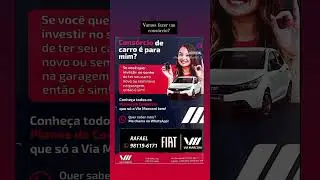 CONS&Oacute;RCIO FIAT VIA MARCONI - SEU SONHO COM PARCELAS A PARTIR DE R$: 580,00 WHATSAPP: 93 98119-6171