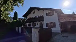 Garmisch-Partenkirchen Virtual Walk / Walking Tour 4K