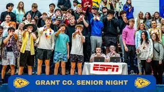 Senior Night at Grant County | Braves Hold Off Shelby County in Thrilling Win