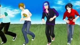 {MMD} Eh? Ah, Sou with YouTubers!