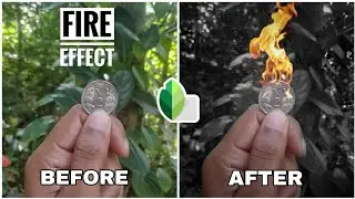 ഏത് നാണയവും കത്തും..!! | fire effect snapseed | snapseed photo editing tutorial | snapseed effect