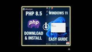 как скачать и установить php 8.5 на windows 11