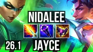 NIDALEE vs JAYCE (JGL) | 55K damage | EUW Master | 26.1