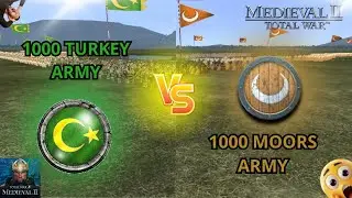 Epic Battles Total War Medieval II War of the Eastern Nations 1000 moors vs 1000 turky