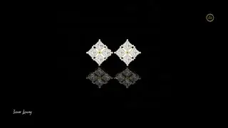 Legacy Brilliance Diamond Gold Earrings.#usa#ivevarluxury #Viral#Trending#FYP#Viral#Viralvideo