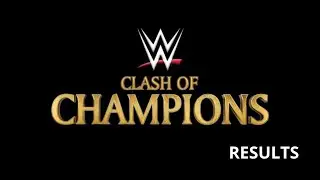 2020 WWE Clash of Champions Results