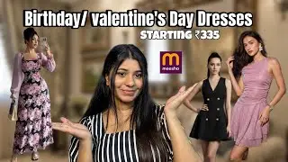 Meesho birthday dresses haul | Dresses for Valentines day, Birthdays,Modest dresses 😍