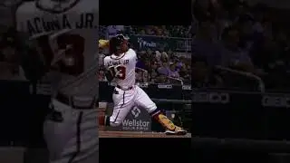 Ronald Acuna Bat flip Edit ⚾️