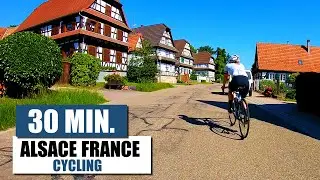 Indoor Cycling Alsace France | Seebach to Schleithal