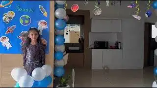 SAANVI | 8th Birthday Celebration Decoration | Explore the Planets with Saanvi | Solar System |Alexa