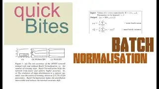 Batch Normalization