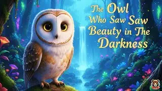 🦉🌙 The Owl Who Saw Beauty in Darkness | A Fable of Perspective, Finding Light & Inner Vision✨