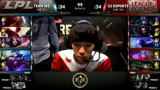 WE vs G2 - 2017 MSI Group Stage - Team WE vs G2 Esports