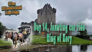 day 14 CIE Scotland and Ireland tour. jaunting car, Ring of Kerry