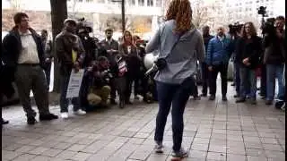 Monday, 1 December 2014 HANDS UP! WALK OUT Rally @ DOJ / Washington DC
