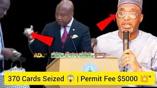🔥 Ghana Foreign Minister Seizes 370 Cards from Nigerians, Interior Minister Raises Fee to $5000!