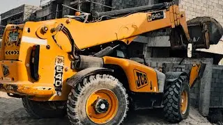 Model 2011 Telehendlar 540 170 Boom length 17 meter#heavyequipment #jcb #doosanexcavators  