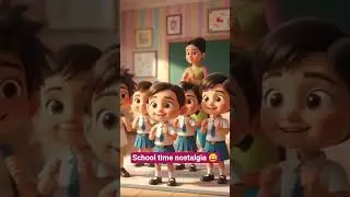 school time 🏫#schooltime #relatable #cartoonvideo #cartoon #ahorts #memories #trending #explore