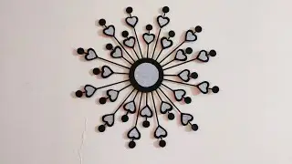 Wall Hanging Craft l Stunning Home Decor l easy Handmade wall decor 