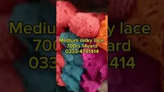 Large milky lace #milky lace #colored milky lace#milky #tiktokfashion #ukfashion #fypシ #trending