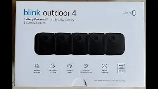 Версия для домашней безопасности. Беспроводная камера безопасности Blink Outdoor 4 (5 шт.)