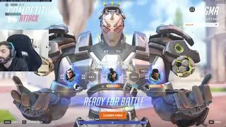18,500 DAMAGE ImOh97 TOP 100 Sigma POV! Overwatch 2 Season 17 Gameplay!