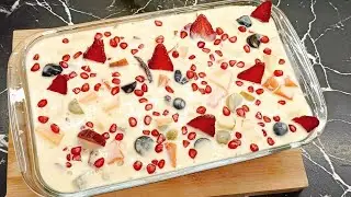 Shahi Fruit Custard Recipe | Creamy Fruit Custard at Home | शाही फ्रूट कस्टर्ड | شاہی فروٹ کسٹرڈ
