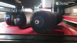1300mm wide deburring machine for big parts