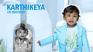Karthikeya 1st Birthday || VIJAYAWADA || VISUAL SAINT VFX ||  #visualsaintvfx #birthdaycelebration