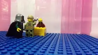 Lego Mech and Dragon Fight!