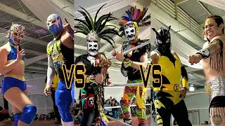 PRINCESA DEL SOL, SKAY 𝐕𝐒 CRANEO AZTECA, CRANEO AZTECA JR 𝐕𝐒 ZANGANO, NATICO