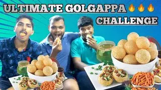 ULTIMATE GOLGAPPA CHALLENGE 🔥#panipuri_challenge