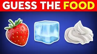 Guess The Food By Emoji 🍔🍟 Food And Drink Emoji Quiz | Parrot Quiz 