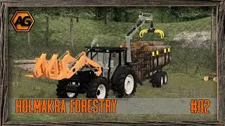 BUILDING OUR YARD - Farming Simulator 19 - Holmakra 2020 Forestry - Timelapse Episode 02